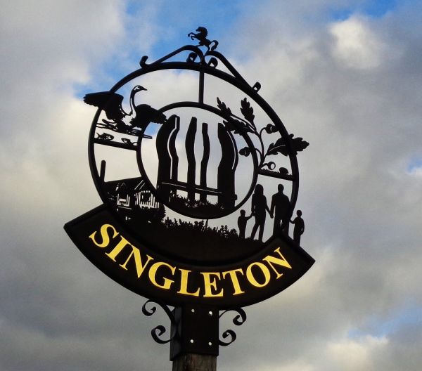 Singleton walk